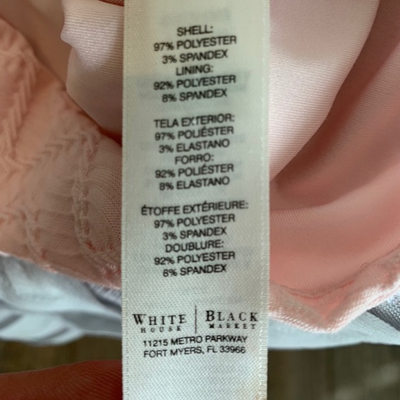 WHBM Camisole Tank Top Lined Medium White House - Picture 4 of 4